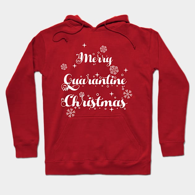 merry quarantine christmas Hoodie by Ghani Store